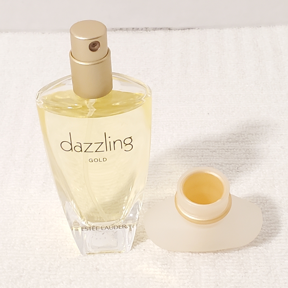 Estee Lauder Dazzling Gold Perfume 1 oz / 30ml Eau de Parfum Spray - Picture 5 of 6
